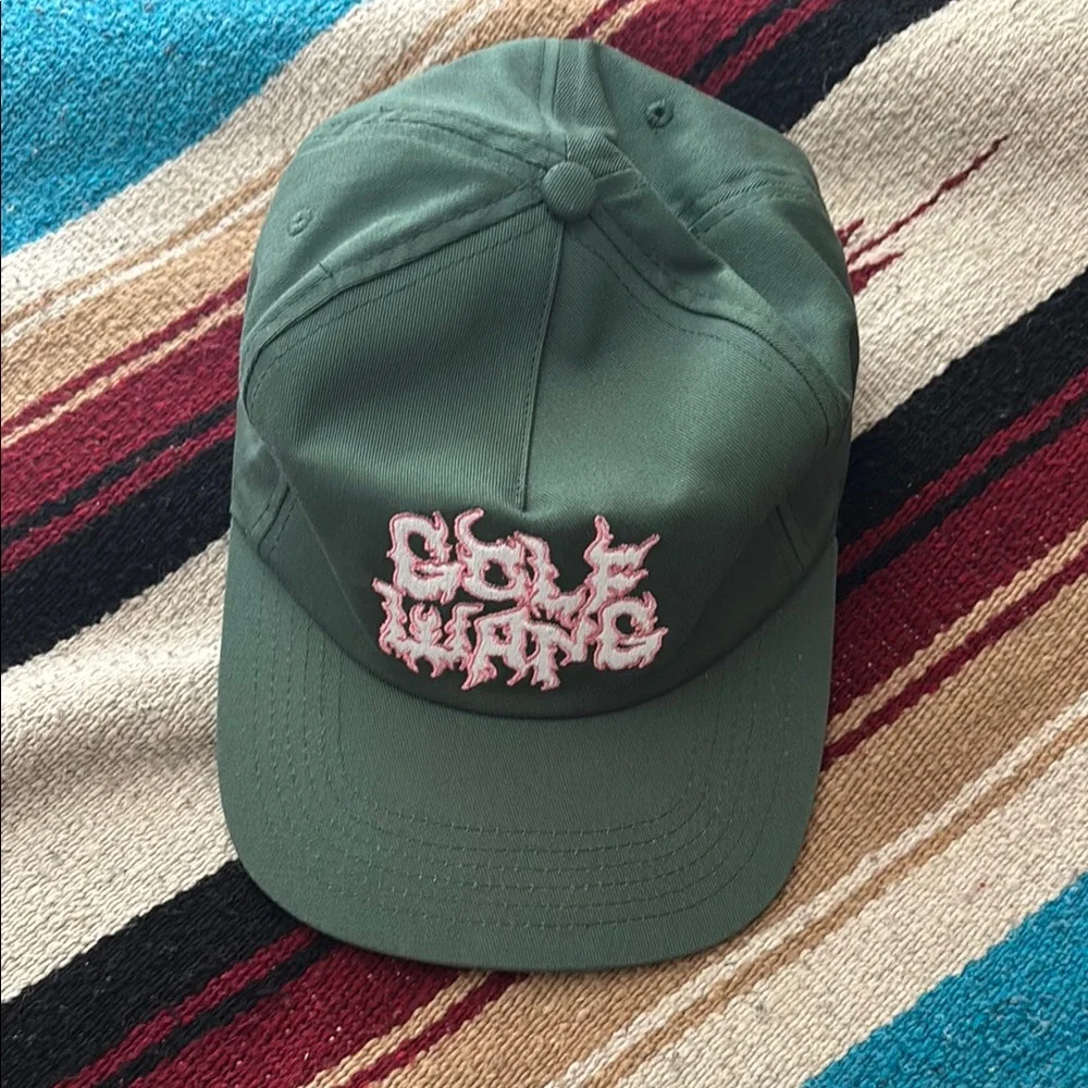Golf Wang green cap with pink and white embroidery - Picture 4 of 7